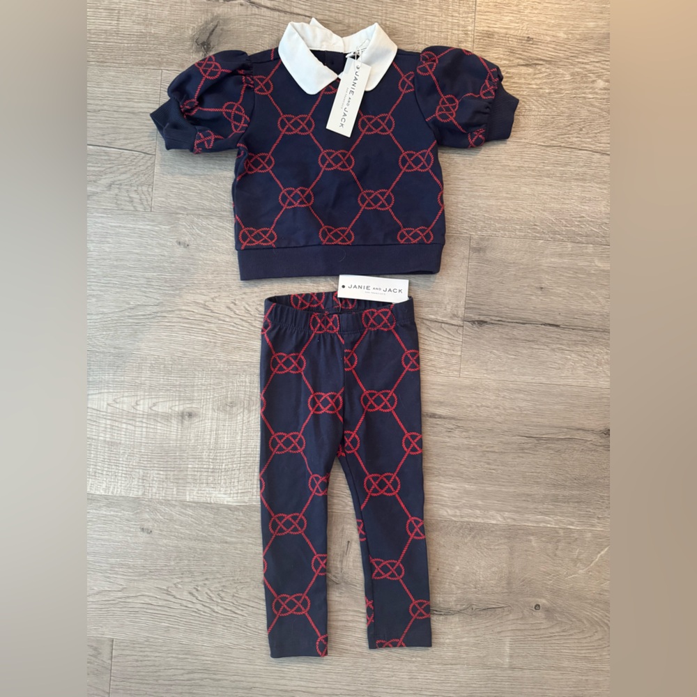 Janie and Jack Matching Set